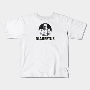 Diabeetus - Wilford Brimley Pencil Drawing Style Kids T-Shirt